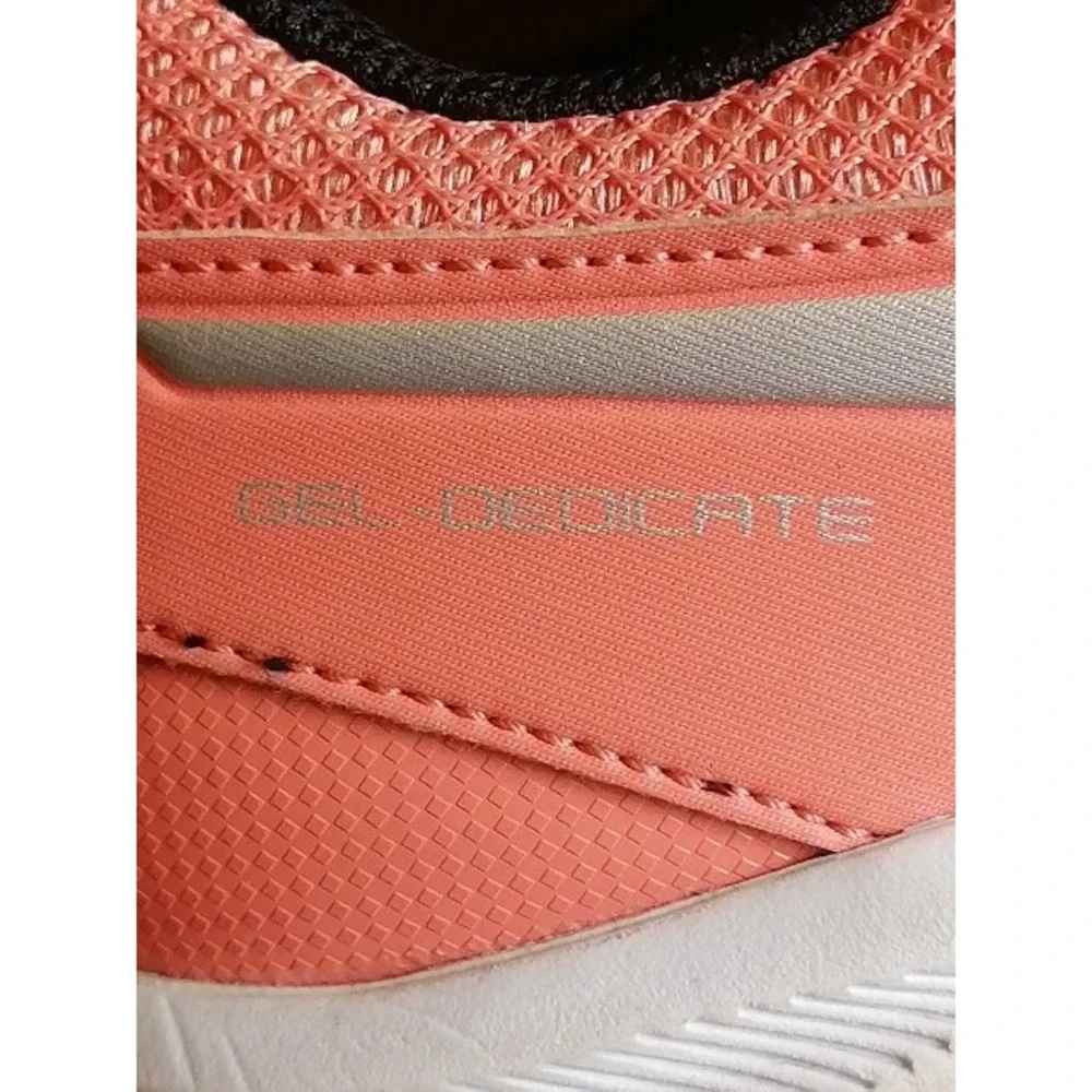 Asics Sneakers Womens Gel Dedicate Pink 7 Athletic‎ Running Shoes Comfort E757Y